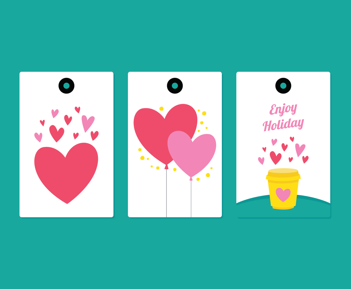Love Holiday Tags
