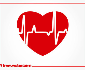 Beating Heart Graphics Vector Art & Graphics | freevector.com