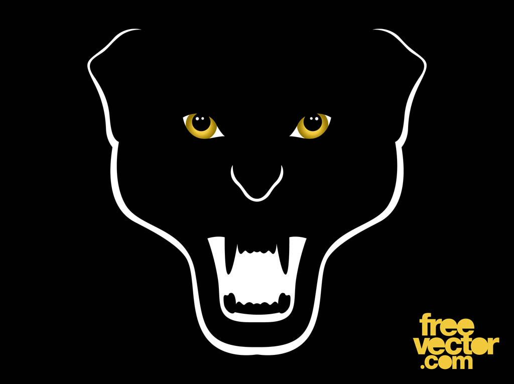 Panther Head Graphics