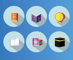 Islamic Icons Vector Art & Graphics | freevector.com