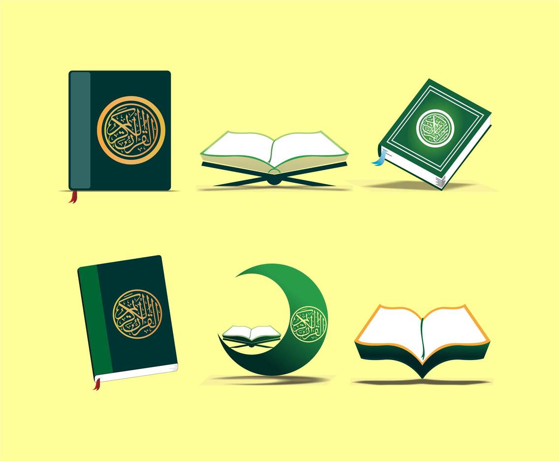 The Al Quran Clipart Vector