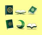 The Al Quran Clipart Vector