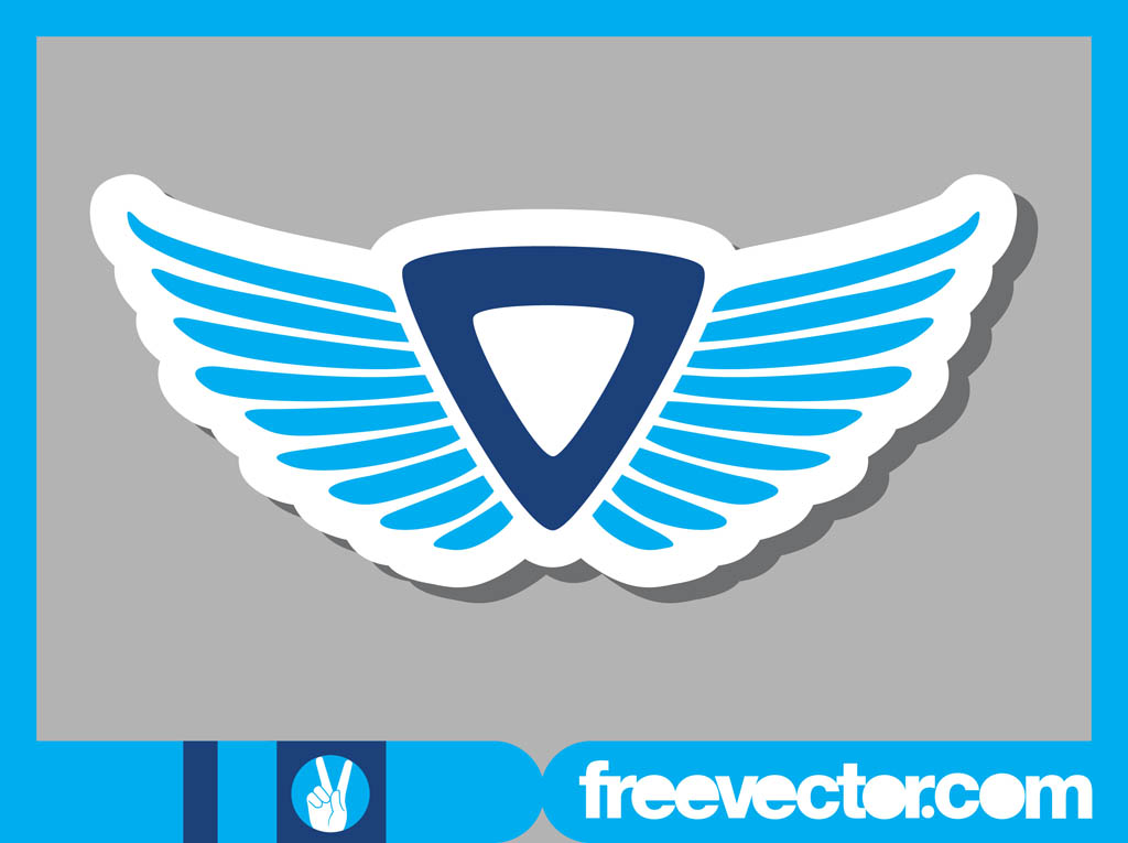 Sticker With Wings