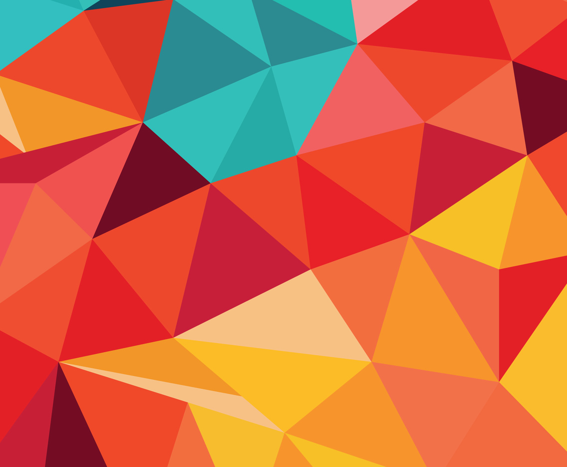 Triangled Colorful Background