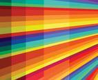 Striped Colorful Background Vector