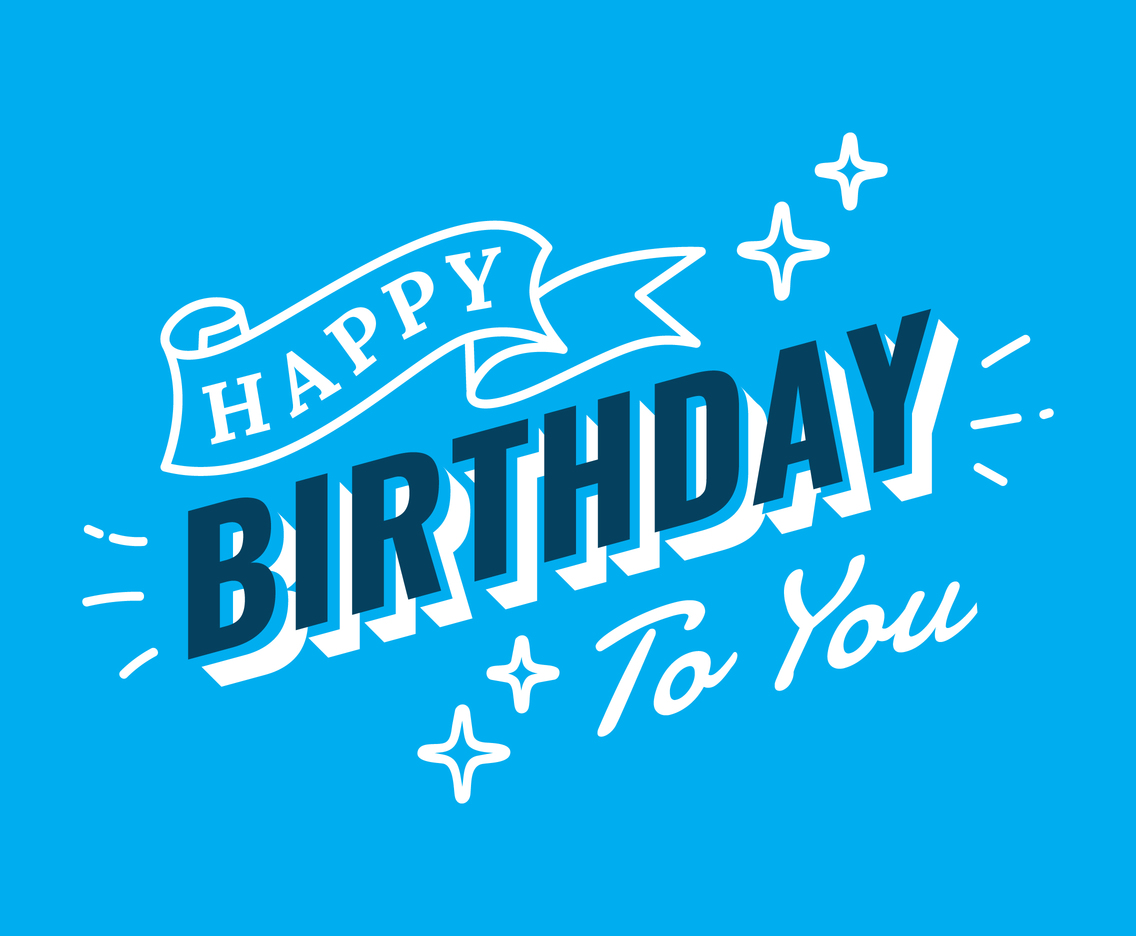 Lettering Birthday