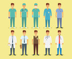 Healthcare characters