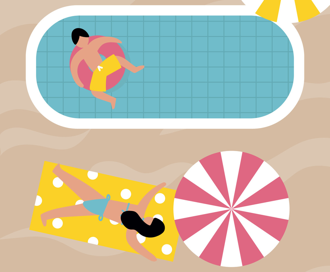 Couple In A Pool