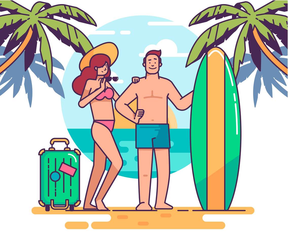 Summer Vacation Vector