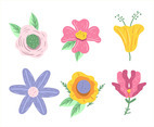 Flower Clipart Set