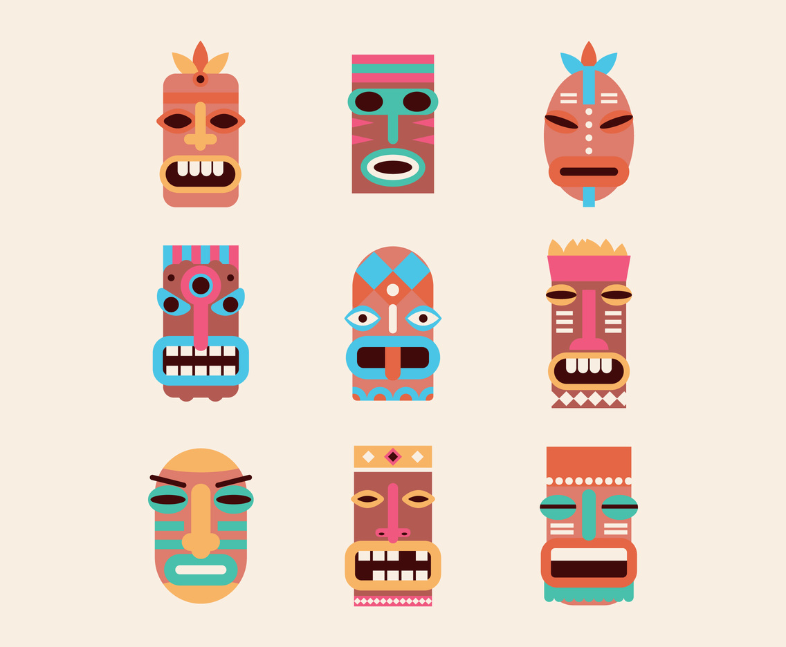 Flat Totem Poles