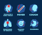 Icons of Virus Symptoms