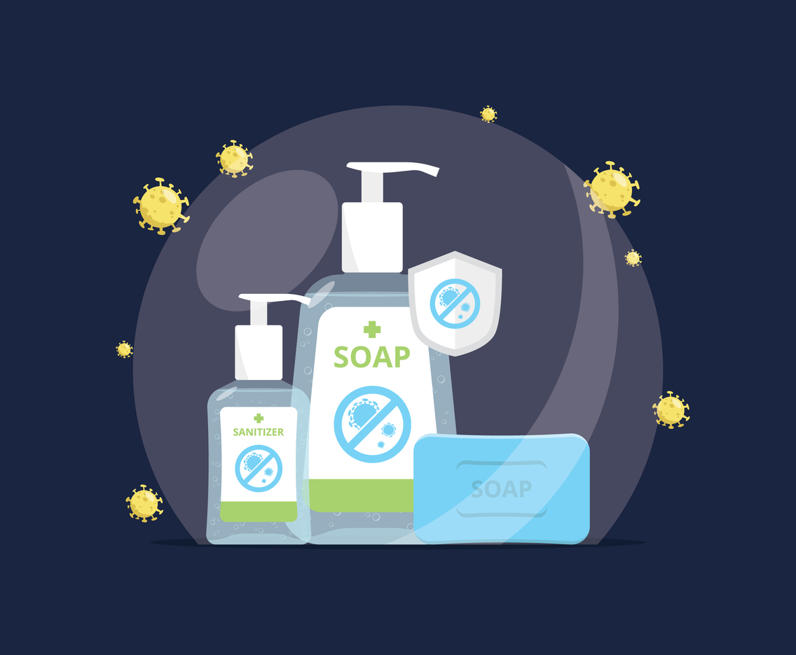 Soap Desinfecting Kit