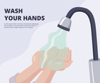 Wash Your Hand With Water