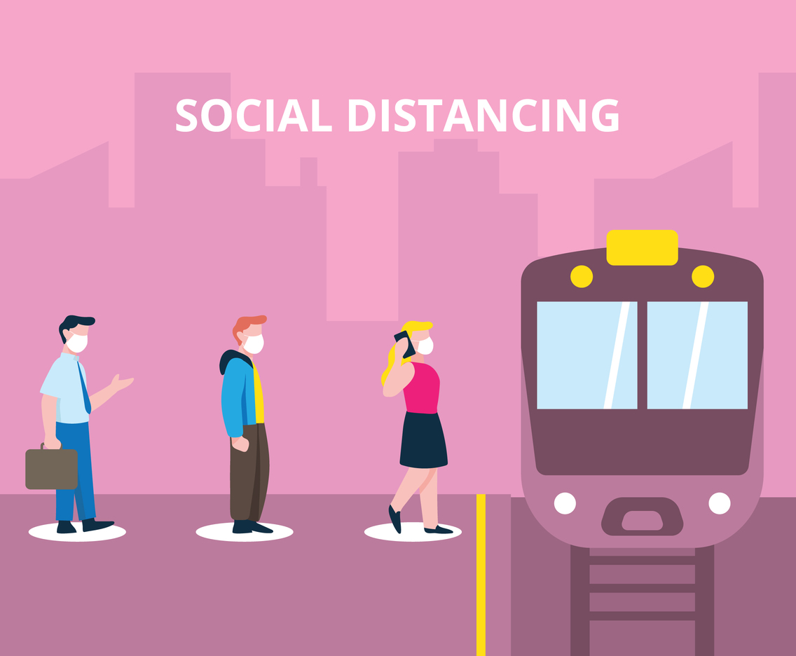 Social Distancing at Public Transport