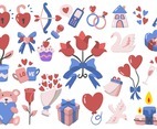 Valentine illustration Set
