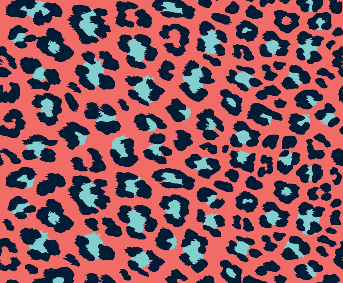 llustration of Leopard Print Seamless Pattern. Wild texture for Design, Website, Background.