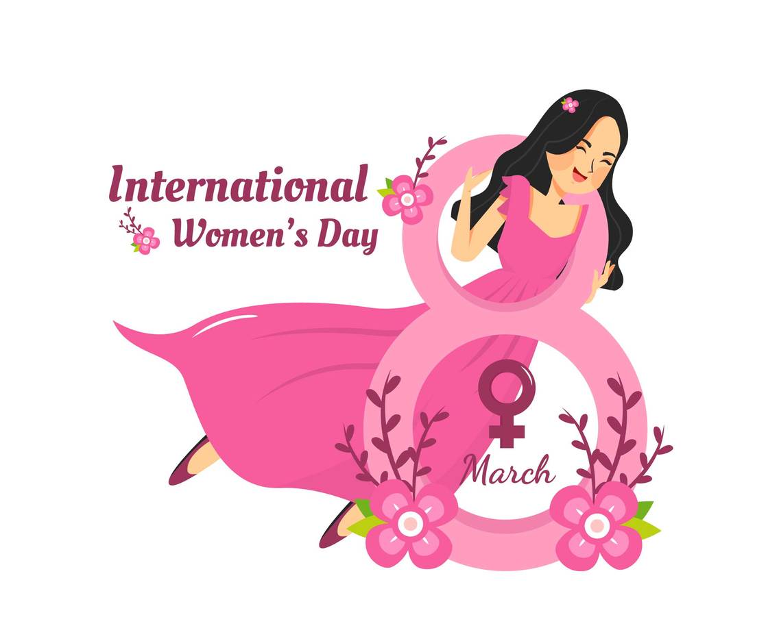 Women Celebrate Women's Day March 8th