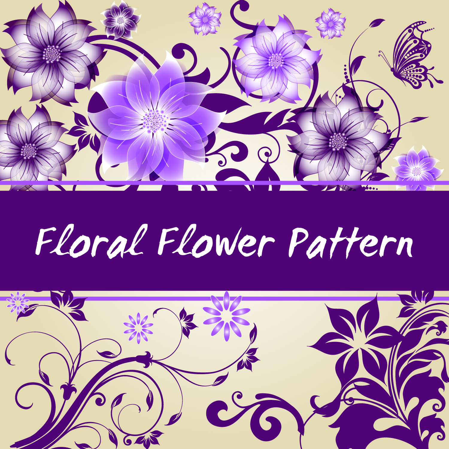 Floral Wallpaper Vector