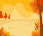 Autumn Scenery Background