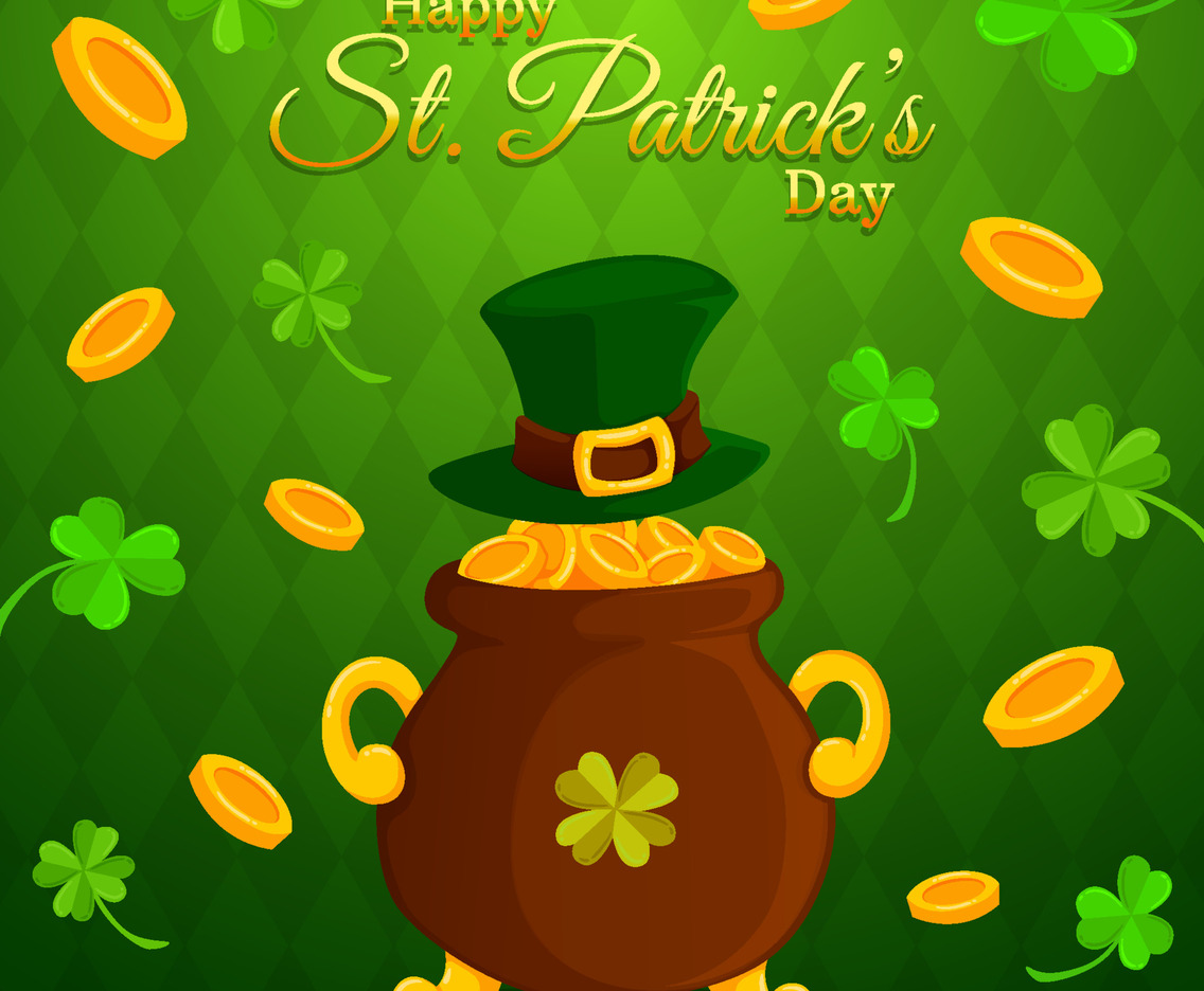 Happy Saint Patrick's Day Concept