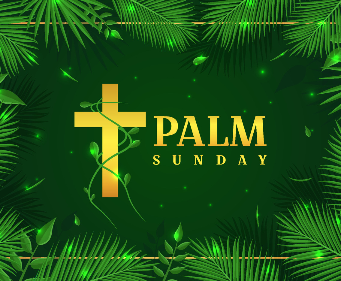 Events Palm Sunday Background