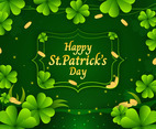 St Patrick's Day Shamrock Clover Background