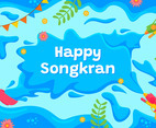 Festifity  Events Songkran Background