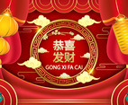 Gong Xi Fa Cai Background