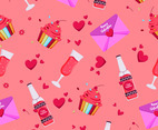 Background Seamless Pattern Valentine