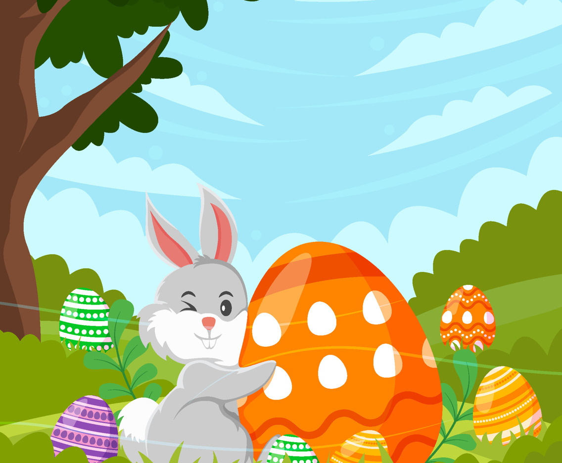 Easter Bunny Rabbit Concept