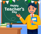 National Teachers Day concept