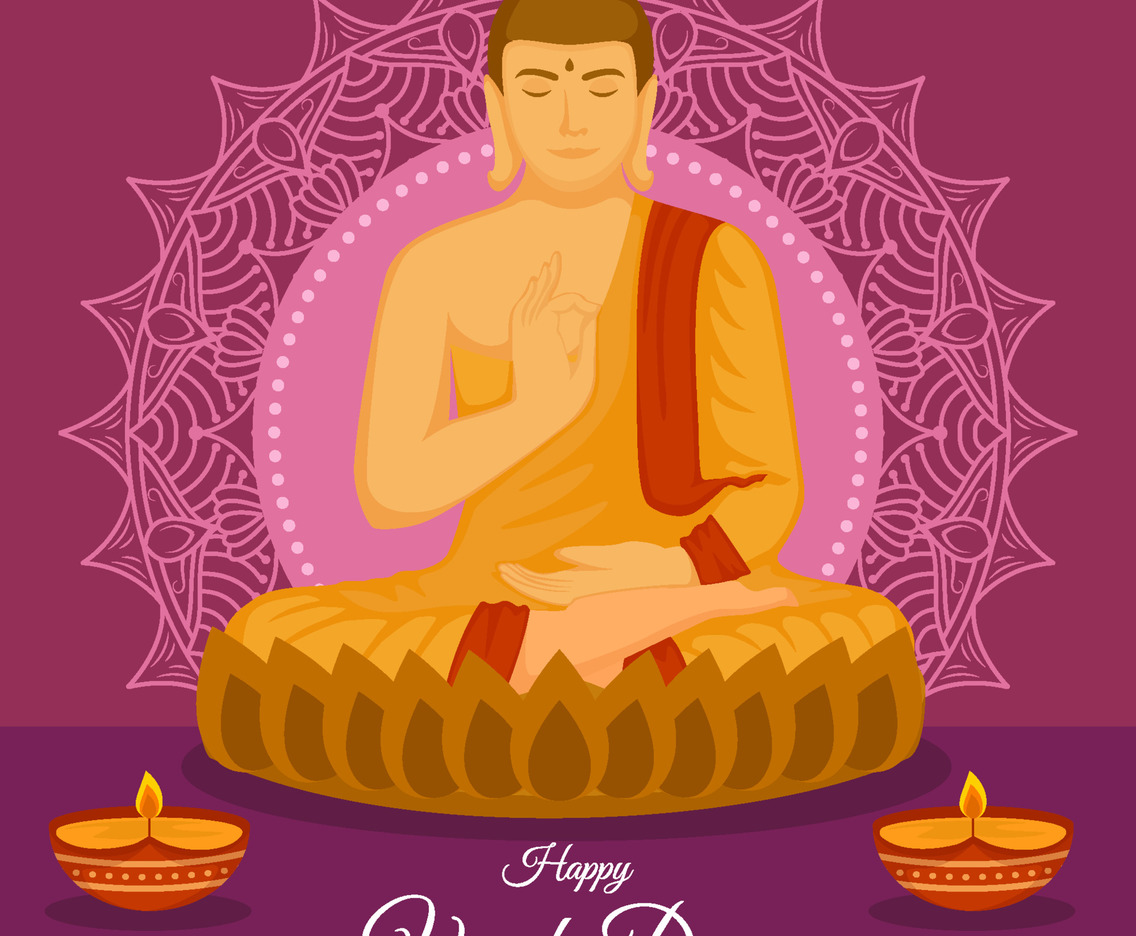 Festivity Vesak Concept
