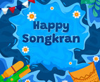 Festivity Events Songkran Background