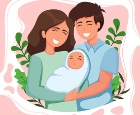 Parents and Baby Concept