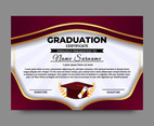 Template Certificates School Graduation General
