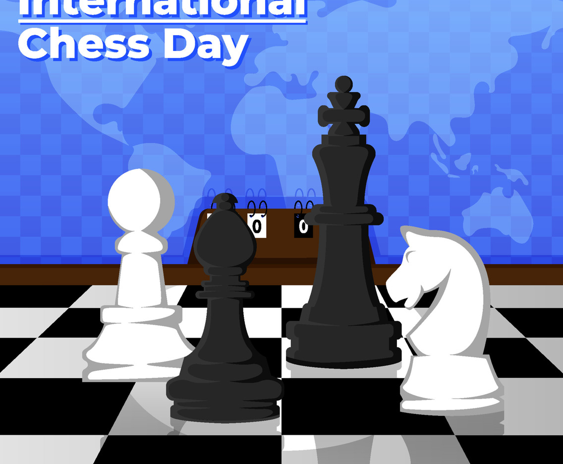 International Chess Day Concept