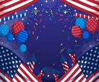 USA 4th of July background