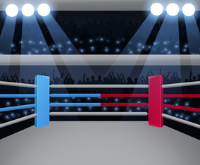 Sport Boxing Ring Background