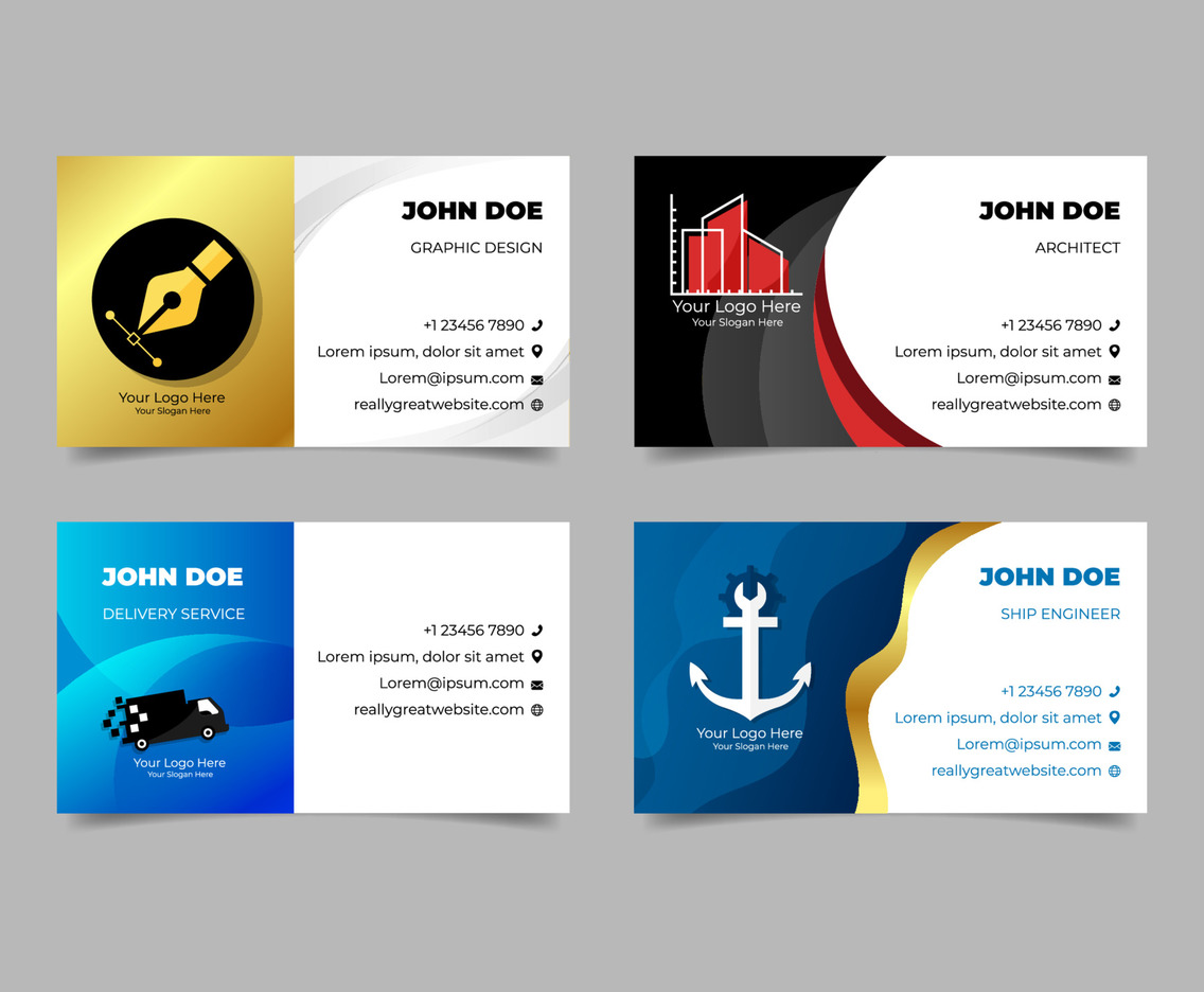 Profession Business Card Template