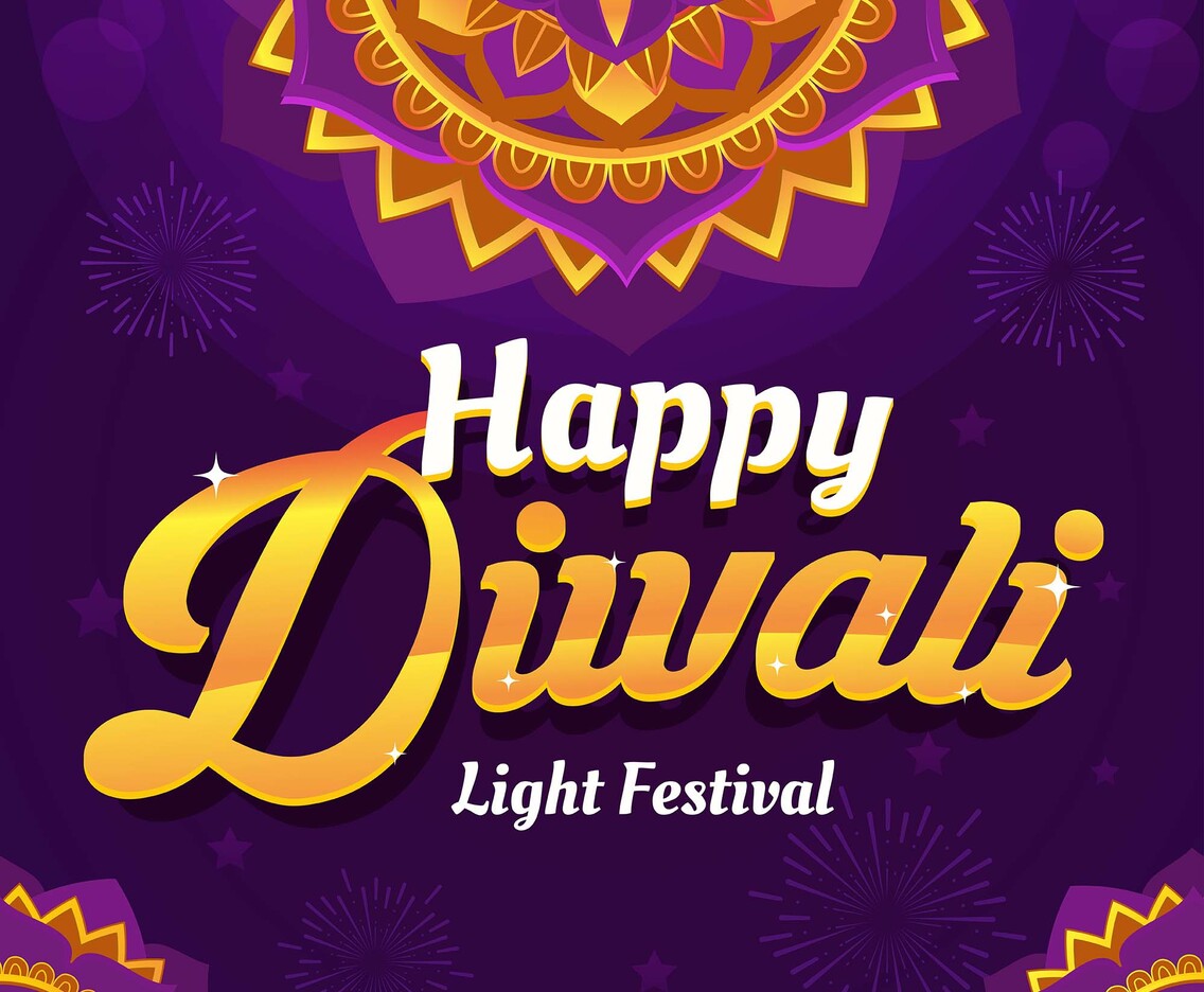 Mandala Bloom Of Diwali Festival