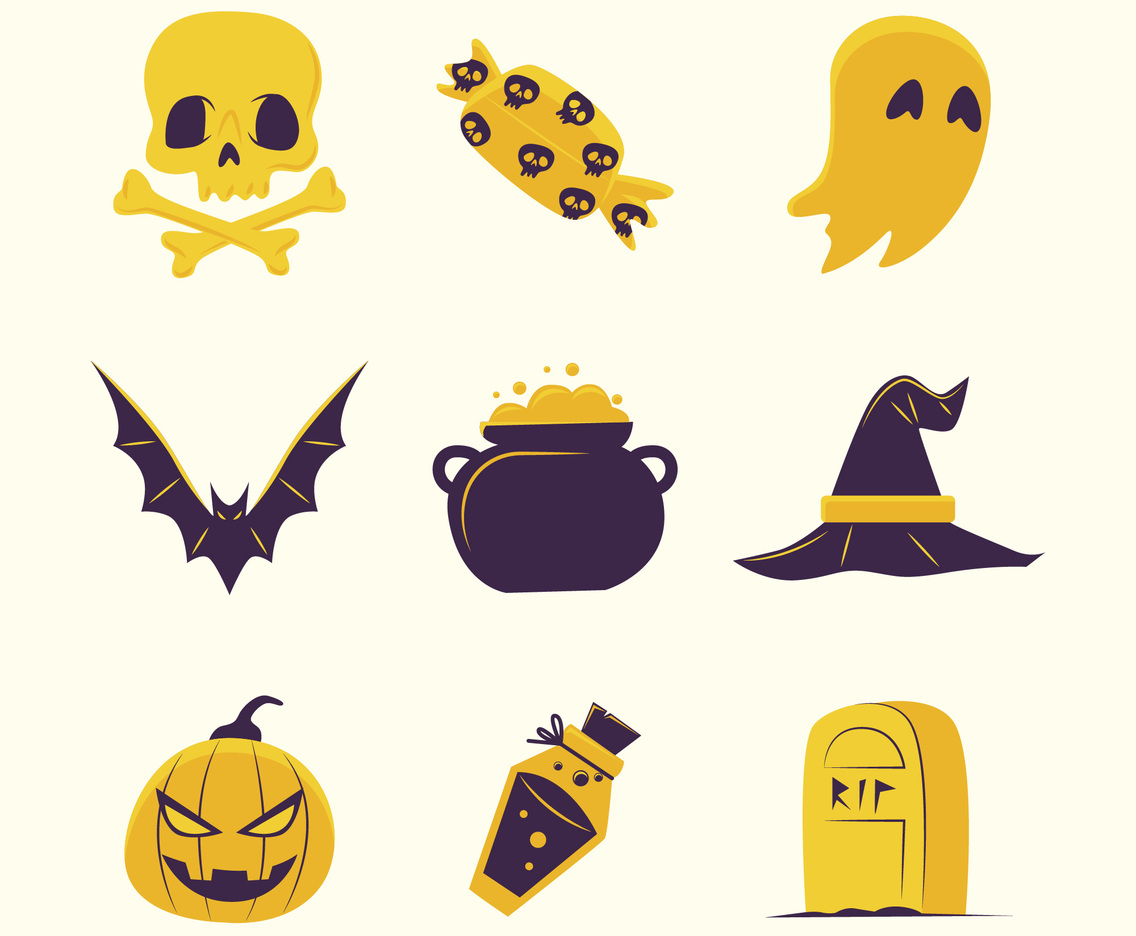 Vintage Halloween Icon