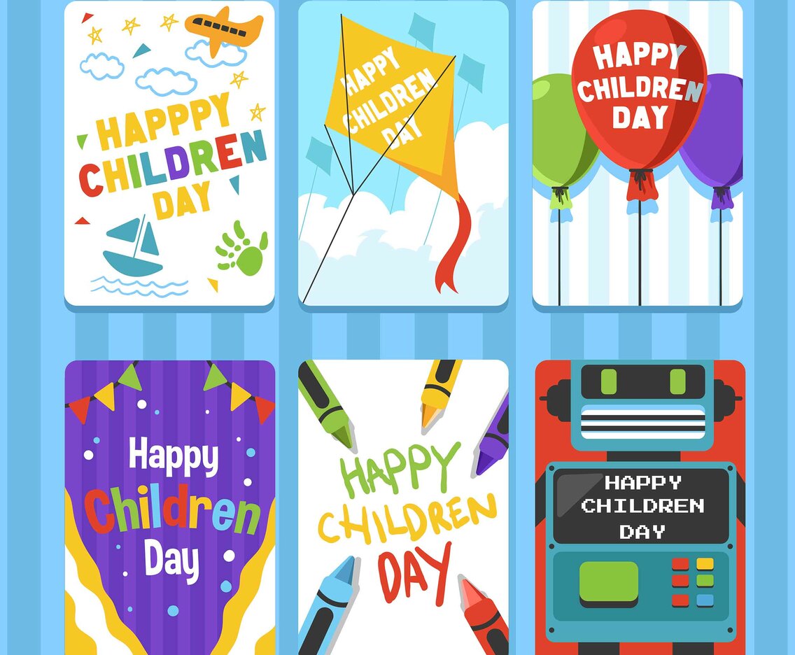 Wonderful Joy Children Day Card