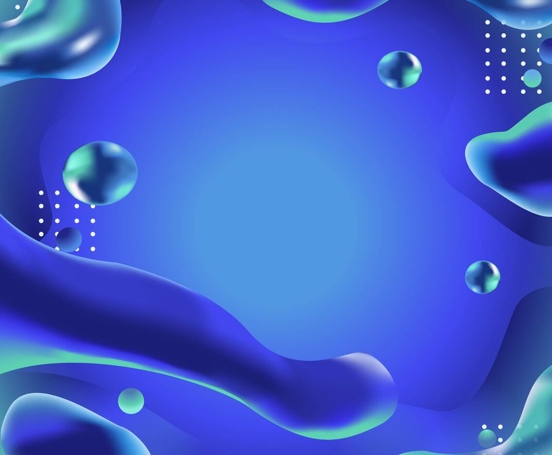 Blue Dynamic Liquid Background