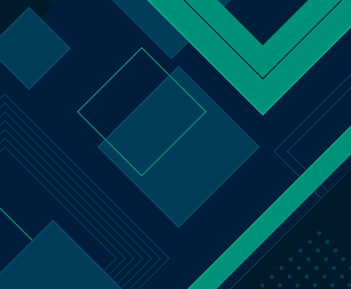Abstract Flat Green And Blue Background