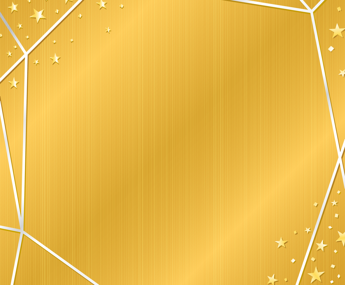 Gold Texture with Silver and Star Frame