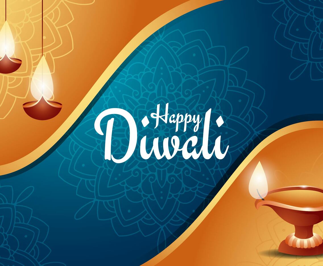Happy Diwali Festival Background