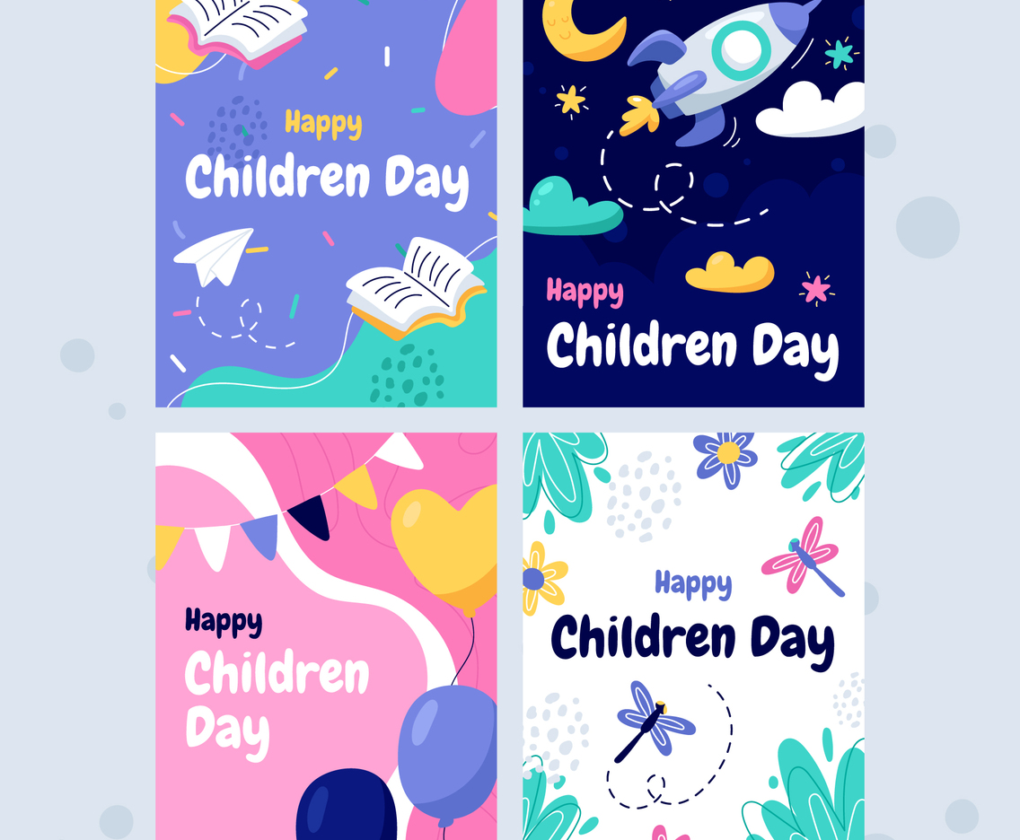 Children Day Greeting Card