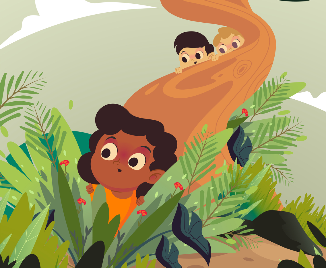 Celebrate Children's Day and Play Hide and Seek the Garden