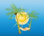 Exotic Palms Vector